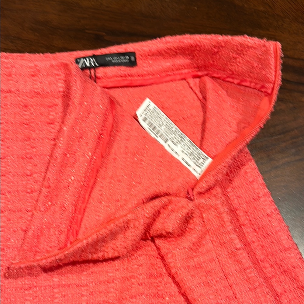 New Tags Attached Zara Women's Coral Skorts - Picture 4 of 6